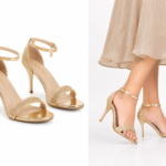 Golden Charm High Heel Sandals