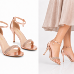 Rose Gold Fashion Party Sandals